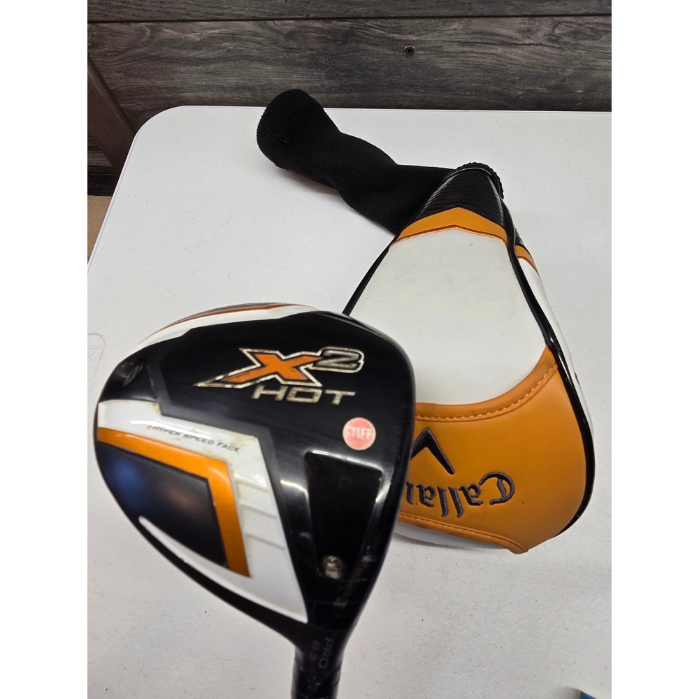 Callaway X2 Hot Pro Driver 8.5 Degree Aldila ATX65 Stiff Flex Right Handed